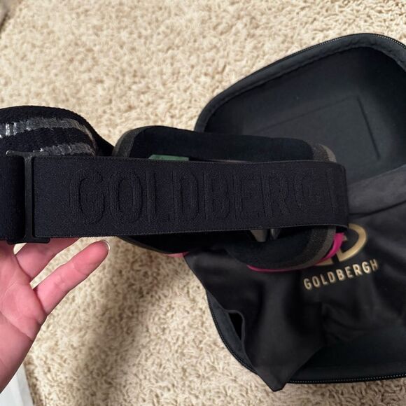Goldbergh Eyecatcher Ski Goggles Pony Pink Gently Used - Picture 3 of 3